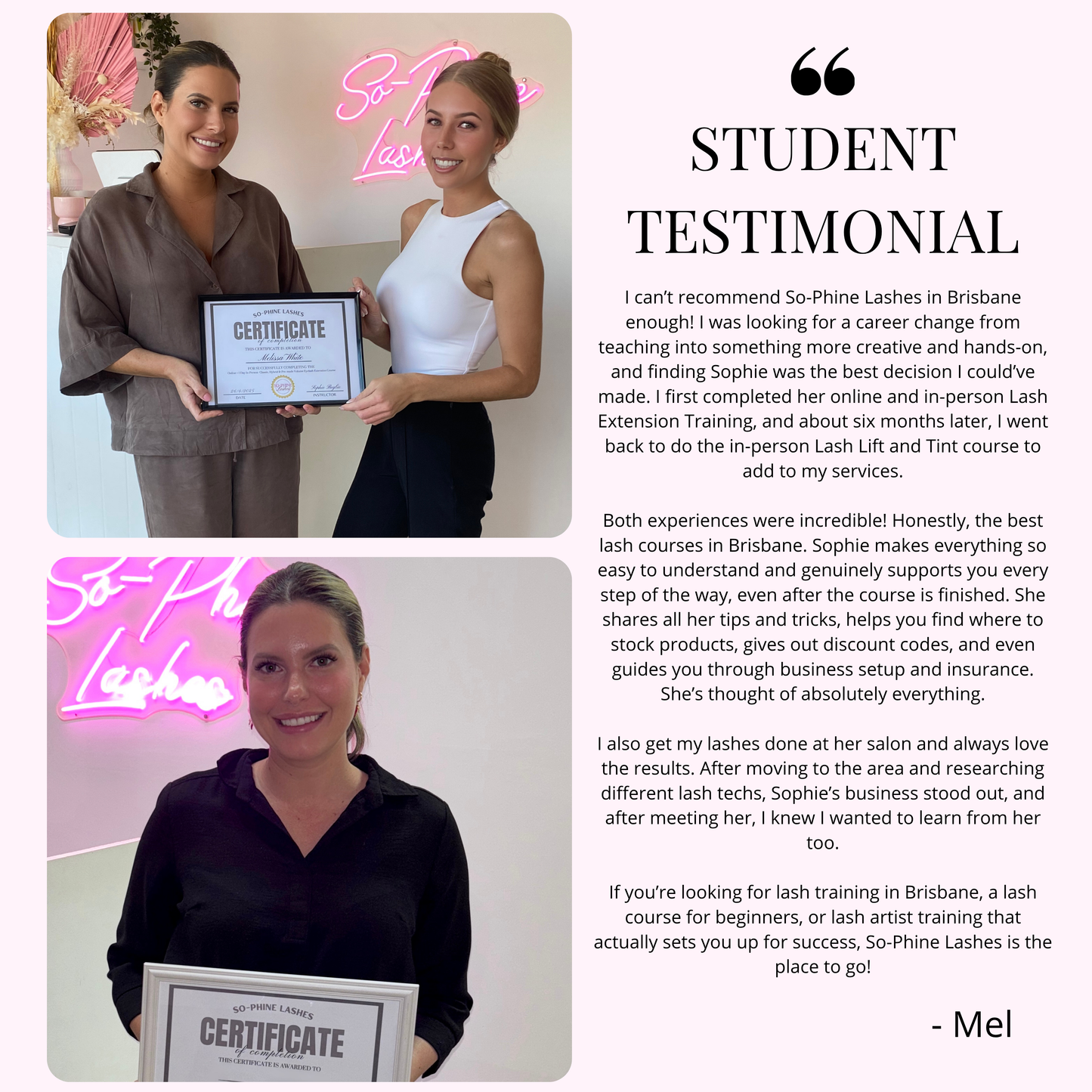 2 Day In-Person Eyelash Extension Course - So-Phine Lashes